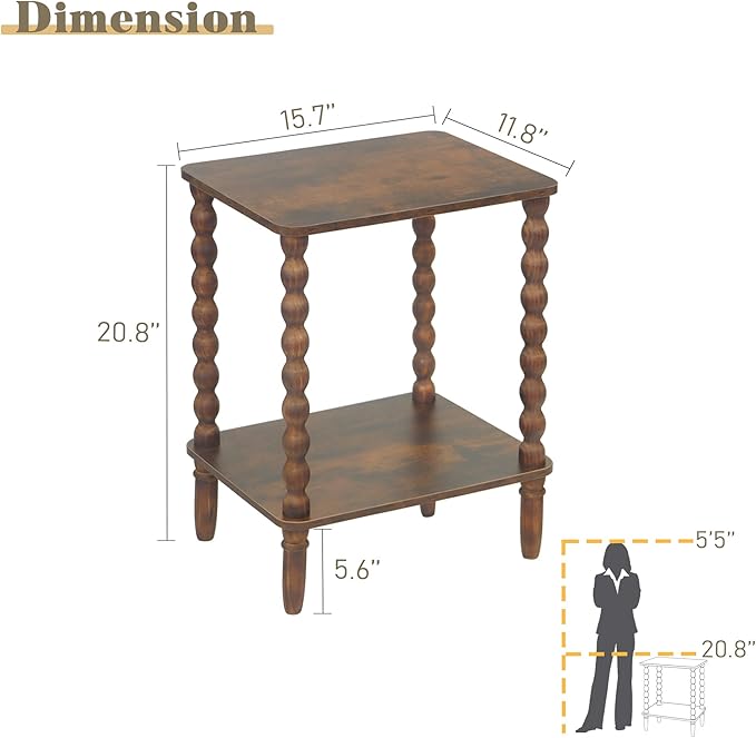 Side Table, Small End Table - Image 3