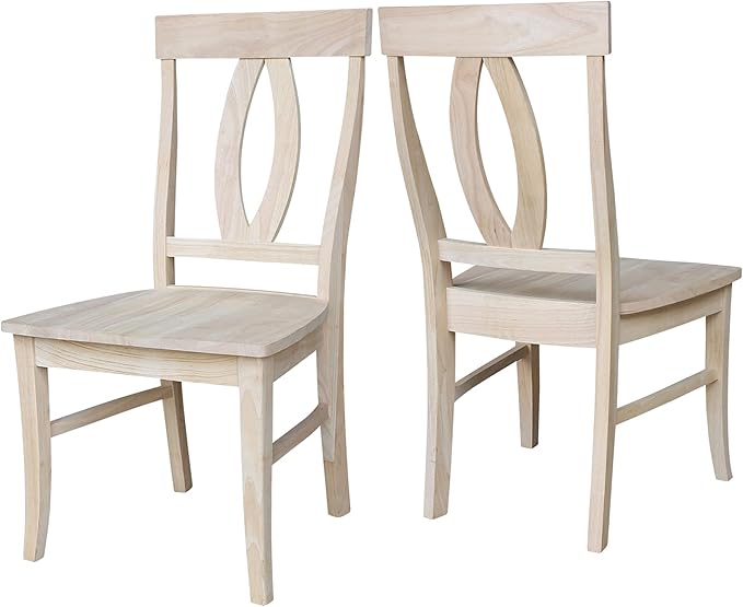 IC INTERNATIONAL CONCEPTS Set of Two Verona Dining Chairs 225lbs wt Capacity - Image 9