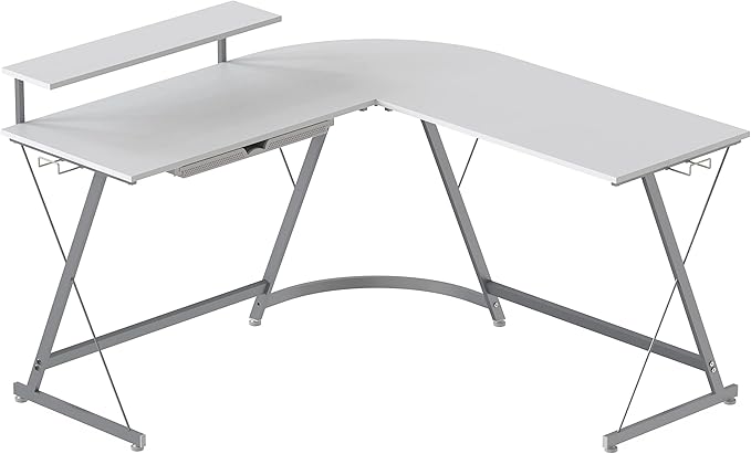 SHW 51 x 51 Inches Vista L-Shaped Desk - Image 4