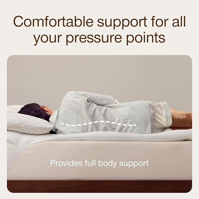 Coop Home Goods Essence Down Alternative Mattress Topper Cal King, Plush 2-Inch - Image 3