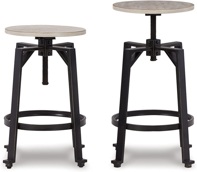 Signature Design by Ashley Karisslyn Urban Industrial Counter Height Barstool by SignatureDesignbyAshley