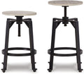 Signature Design by Ashley Karisslyn Urban Industrial Counter Height Barstool by SignatureDesignbyAshley