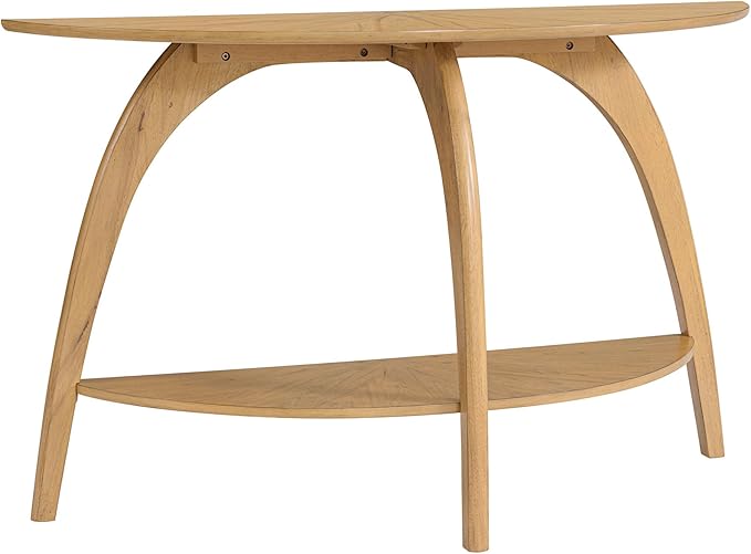 Martin Svensson Home LAX Half-Moon Sofa Console Table - Image 7