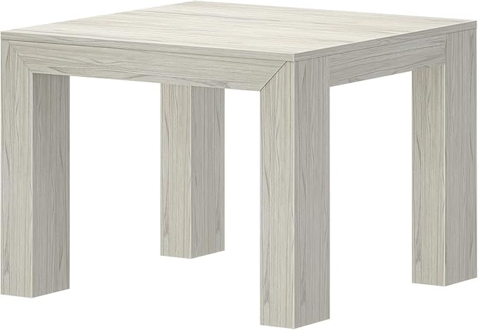 Plank+Beam Modern Square Corner Table, Slim Side Table - Image 3