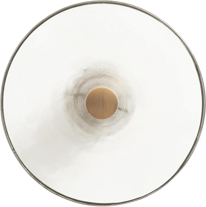 Kate and Laurel Xyler Modern Round Metal and Glass Drink Table, Transitional - Image 8