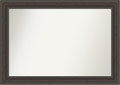 Amanti Art Brown Bathroom Mirror by AmantiArt