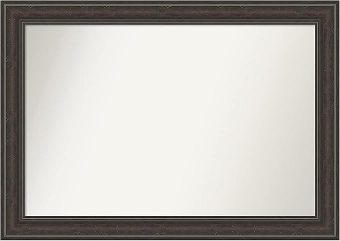 Amanti Art Brown Bathroom Mirror by AmantiArt