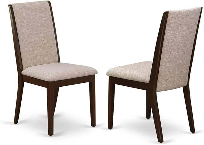 East West Furniture MZLA3-MAH-04 3 Piece Dinette Set - Image 7