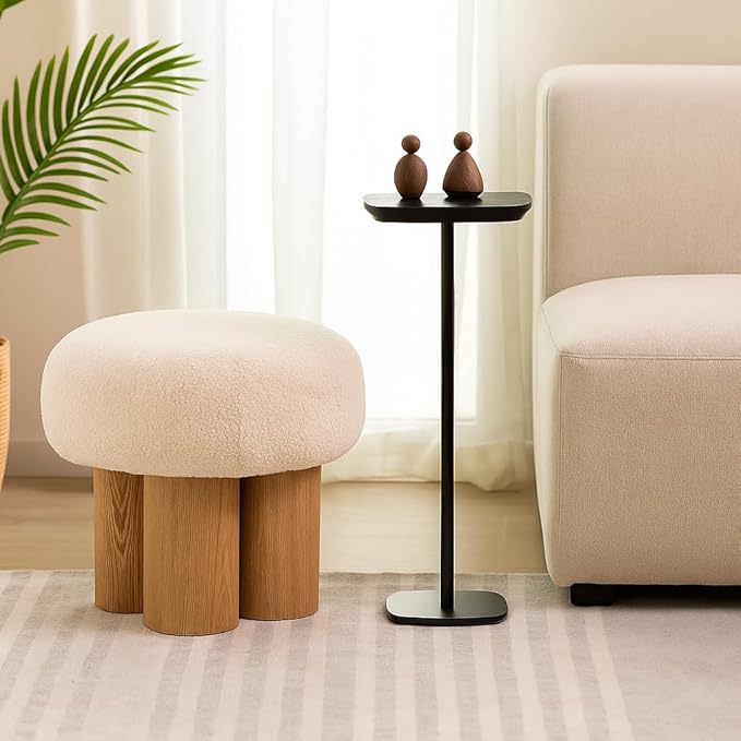 Modern Martini Pedestal Side Table - Image 5