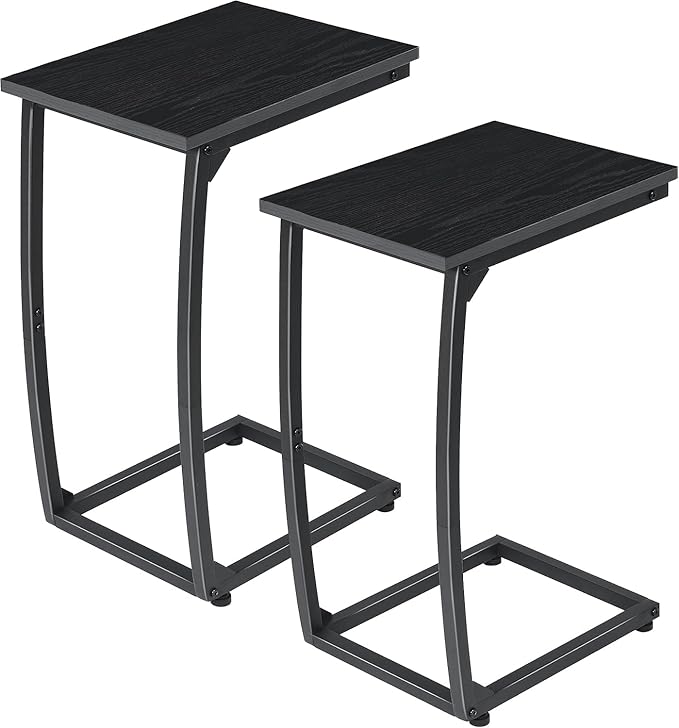 C-Shaped End-Table Set of 2 by LAKEMID