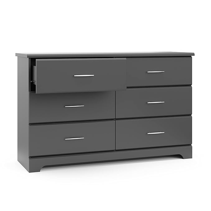 Storkcraft Brookside 6-Drawer Dresser – GREENGUARD Gold Certified, Nursery & - Image 11