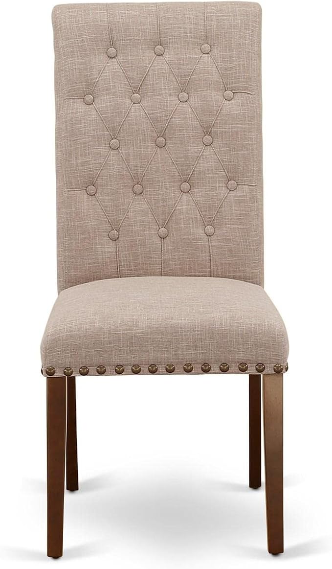 East West Furniture BRP3T04 Bremond Parson Dining Room Chairs - Image 4
