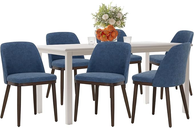 COLAMY 60 Inch Rectangular Kitchen Dining Table by COLAMYINC