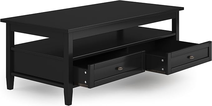 SIMPLIHOME Warm Shaker Coffee Table - Image 4