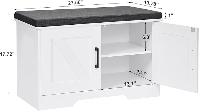 2-Tier Storage Bench, Shoe Bench - Image 3