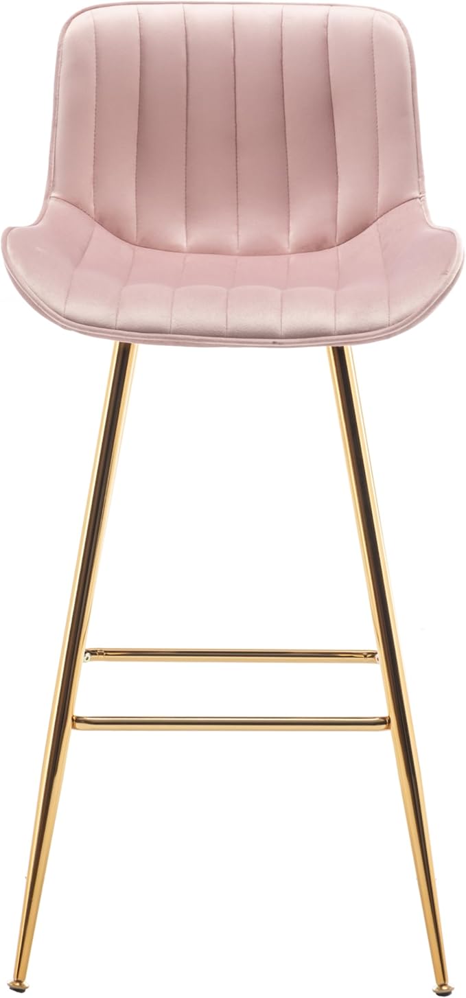 Sidanli 29 Inch Bar Stools Set of 2, Upholstered Barstools - Image 5