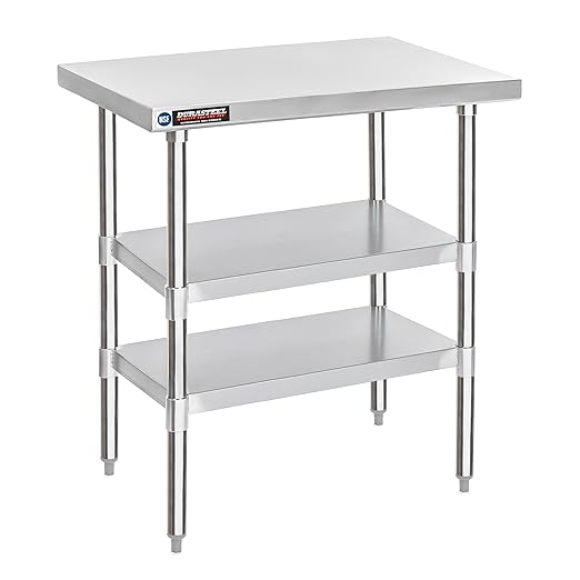 DuraSteel Food Prep Stainless Steel Table by DuraSteel