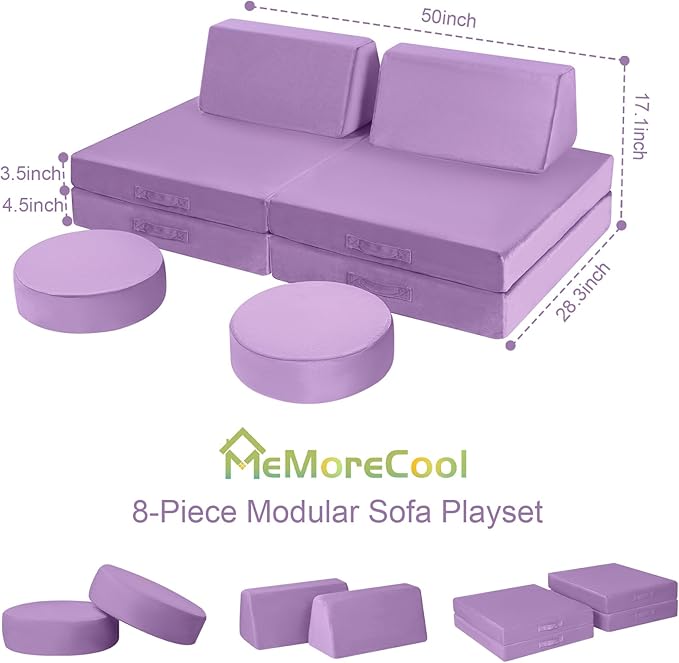 MeMoreCool Modular Kids Couch - Image 7