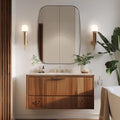 ANDY STAR Bronze Bathroom Mirror, 24x32 Oblong Vanity Mirror by ANDYSTAR