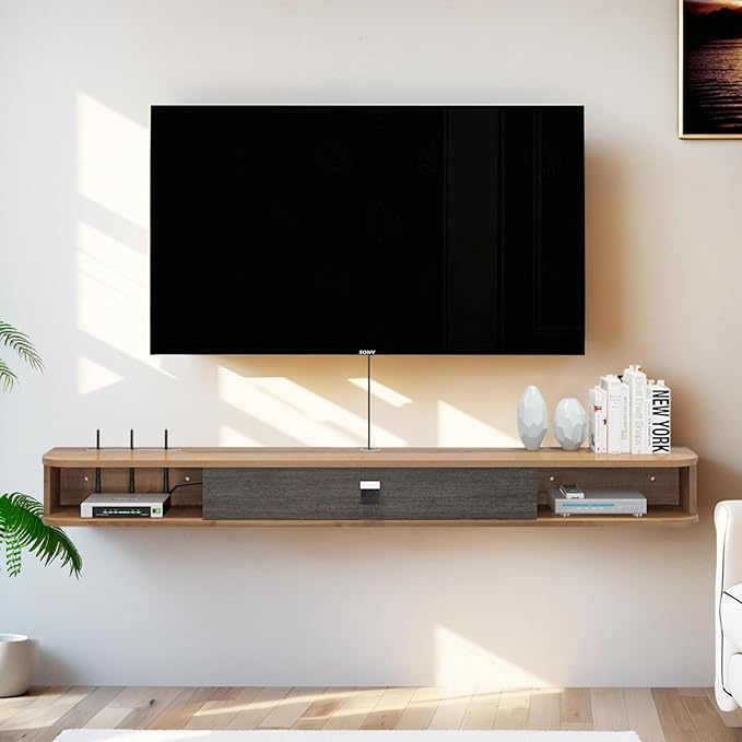 Pmnianhua Floating TV Shelf - Image 2