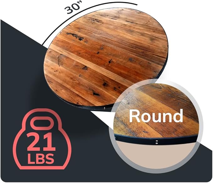 Reclaimed Wood Table Top - Image 3