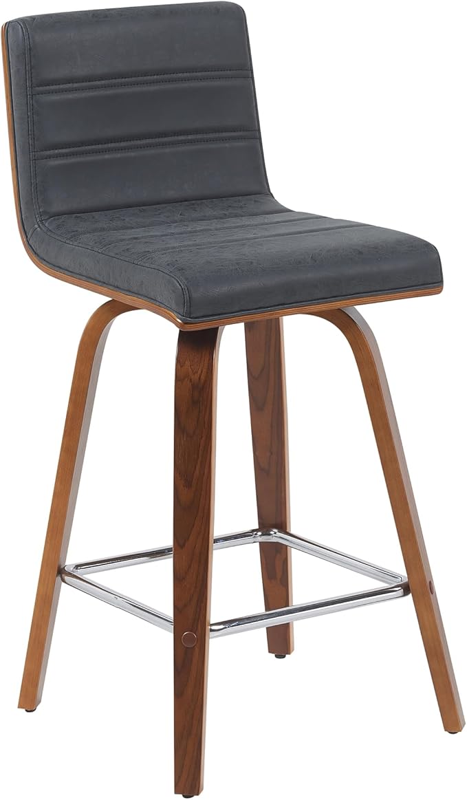 Vienna Modern Counter Height Swivel Bar Stool - Image 2