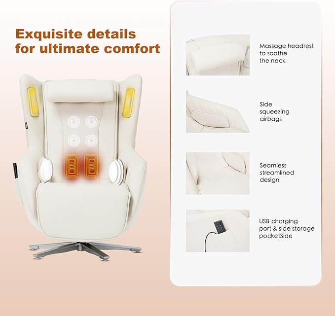 COLAMY Zero Gravity Massage Chair - Image 6