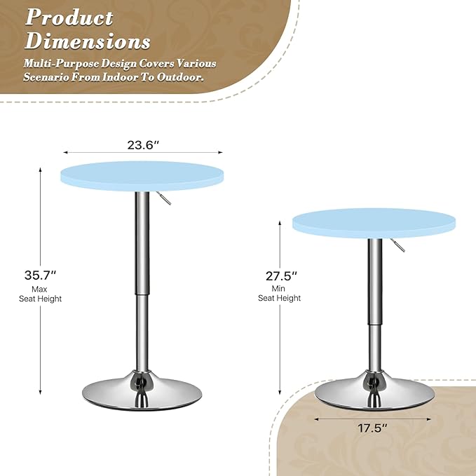 Athena Collection Bar Table - Image 3