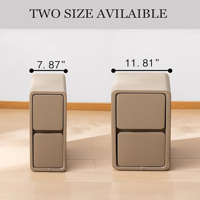 Narrow Nightstand, Solid Wood Night Stand - Image 3
