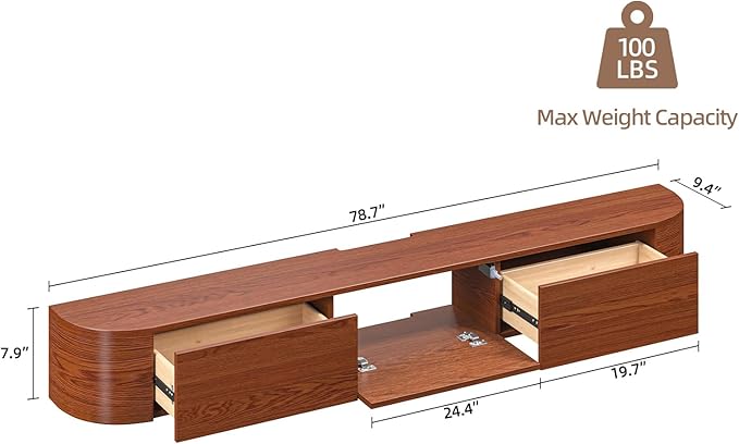 Fully Assembled Floating TV Stand - Image 2