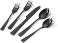 KINGSTONE Silverware Set for 8, 40-Piece Forged 18/10 Stainless Steel Flatware by KINGSTONE