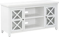 Henn&Hart Rectangular TV Stand for TV's up to 55" in White, TV Stands for the by HennHart