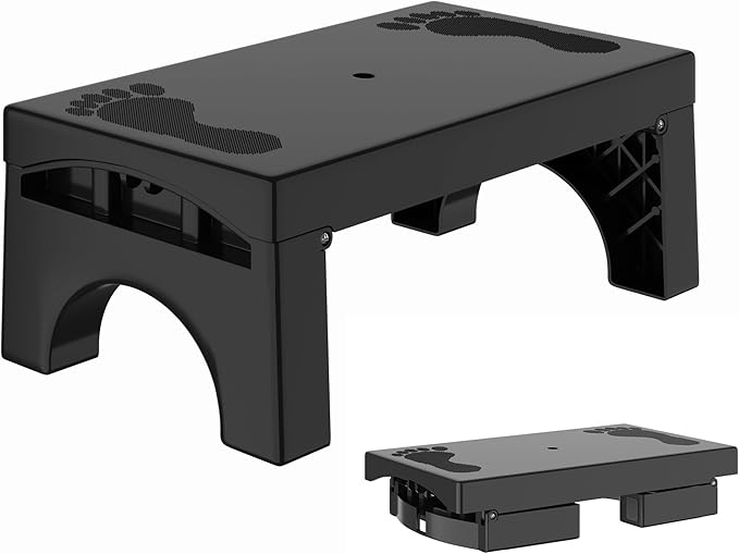 Step Stool Foldable for Adults Kids, Heavy Duty Non-Slip Folding Stepping Stool by FYGUESDIRECT