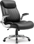COMHOMA Big and Tall Office Chair, High Back Leather Executive Chair by ComHoma