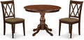 East West Furniture HBCL3-MAH-C 3 Piece Dinette Set by EastWestFurniture