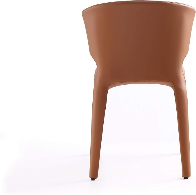 Manhattan Comfort Conrad Mid Century Modern Dining Chairs Woven Tweed - Image 7