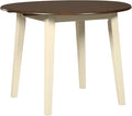 Signature Design by Ashley Woodanville Dining Room Table, Two-Tone White by SignatureDesignbyAshley