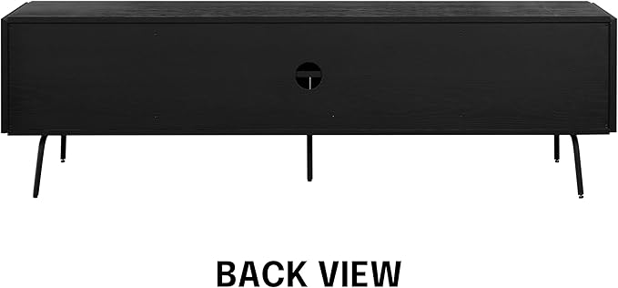 NTC Veil TV Stand with 4 Doors for TVs up to 75’’, Media Console with Vertical - Image 5