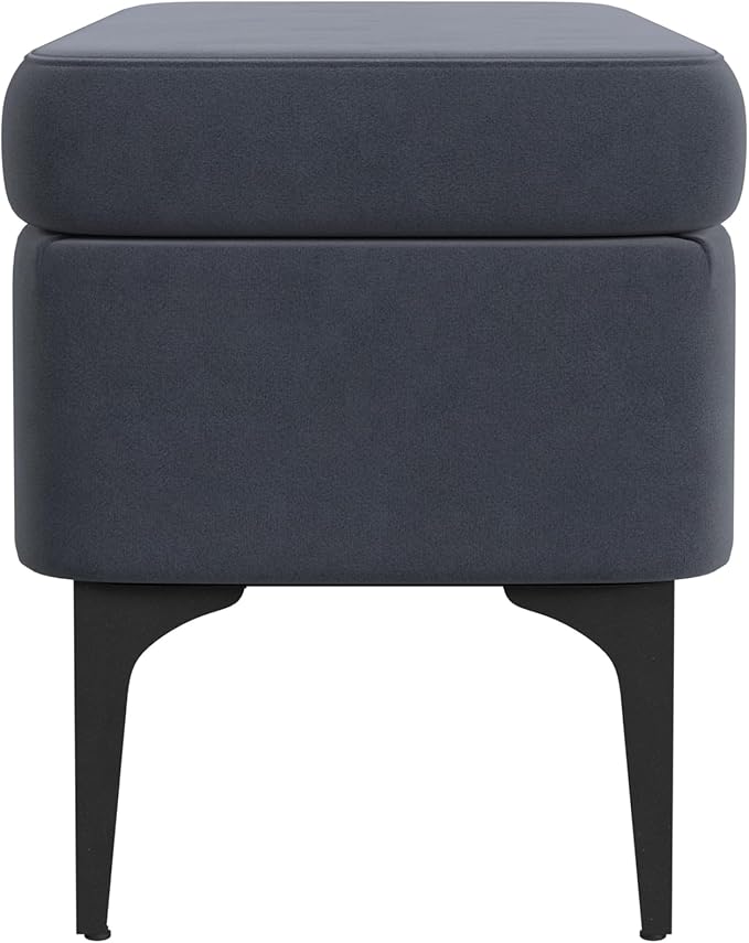 HomePop Upholstered Storage Bench - Image 6