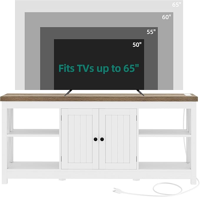 YITAHOME TV Stands for Living Room, Modern Entertainment Center - Image 2
