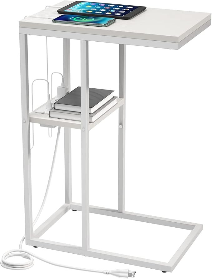 Yoobure C Shaped End Table by Yoobure