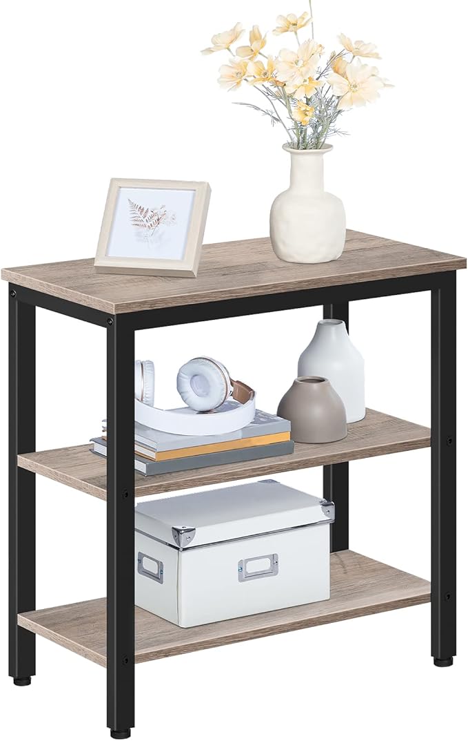 HOOBRO End Table, Simple Rustic Side Table - Image 6
