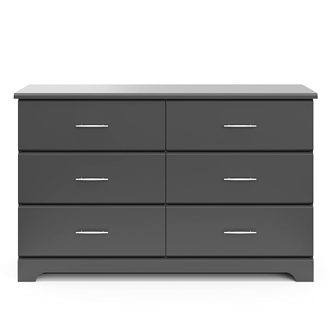 Storkcraft Brookside 6-Drawer Dresser – GREENGUARD Gold Certified, Nursery & - Image 10