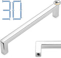 KOOFIZO 30-Pack Solid Square Bar Cabinet Handle by Koofizo