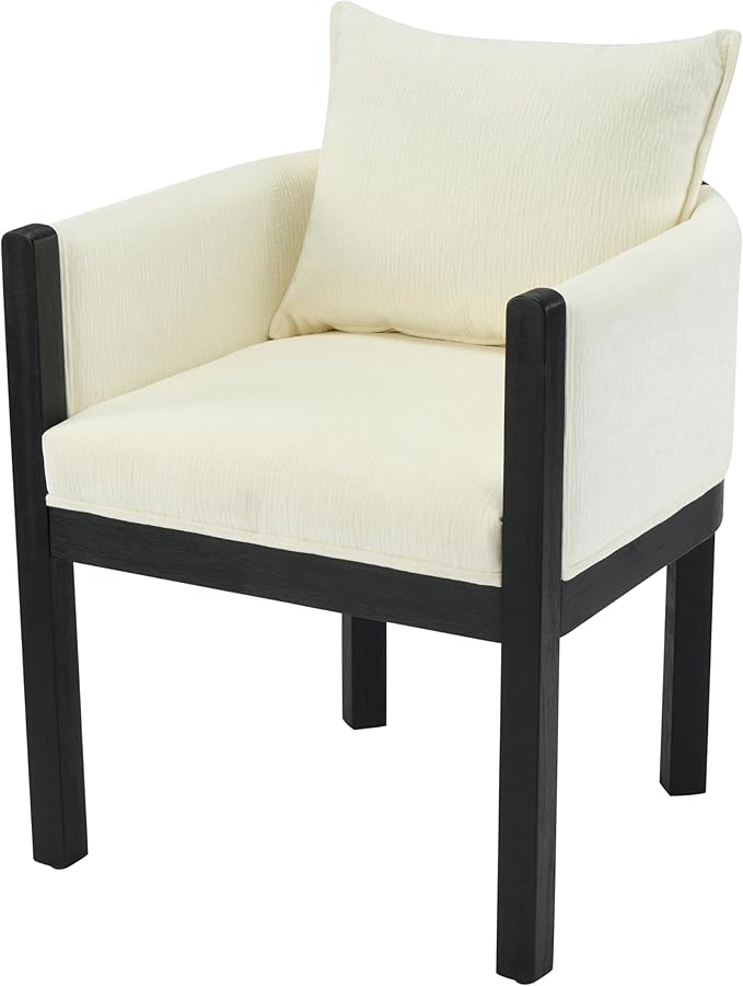 Christopher Knight Home Lucid Linen Upholstered Dining Chairs Set of 2 - Image 7