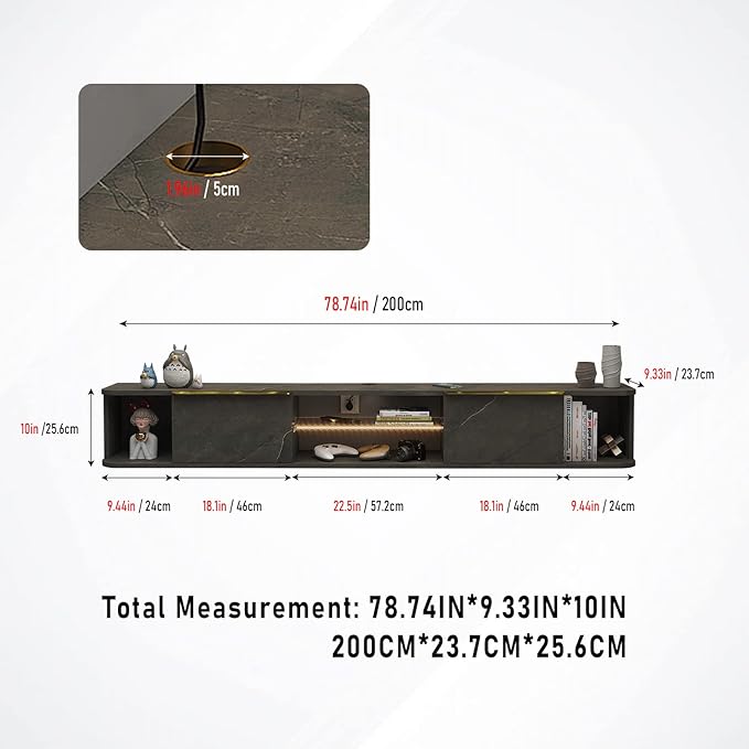 Pmnianhua LED Floating TV Stand - Image 5