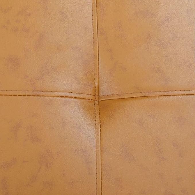 Ginger L-Shaped 3-Piece Faux Leather Sofa - Image 7
