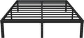 16 Inch California King Bed Frames No Box Spring Need, Platform Cal King Bed by Upcanso