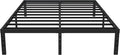 Full Bed Frame No Box Spring Needed, 14 Inch Heavy Duty Metal Platform Bed by Upcanso