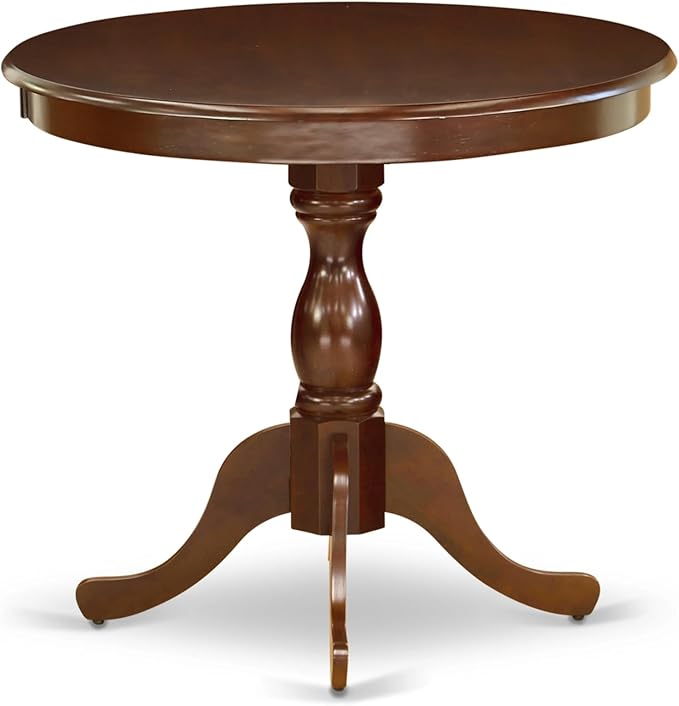 East West Furniture AMAB3-MAH-18 3 Piece Kitchen Table Set - Image 5